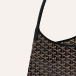 Goyard Bohème Hobo Bag Black - Image 4